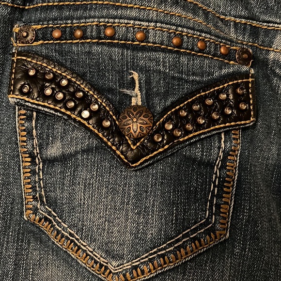 Royal Premium Ladies boot cut Jeans. Size 12 - Picture 6 of 8